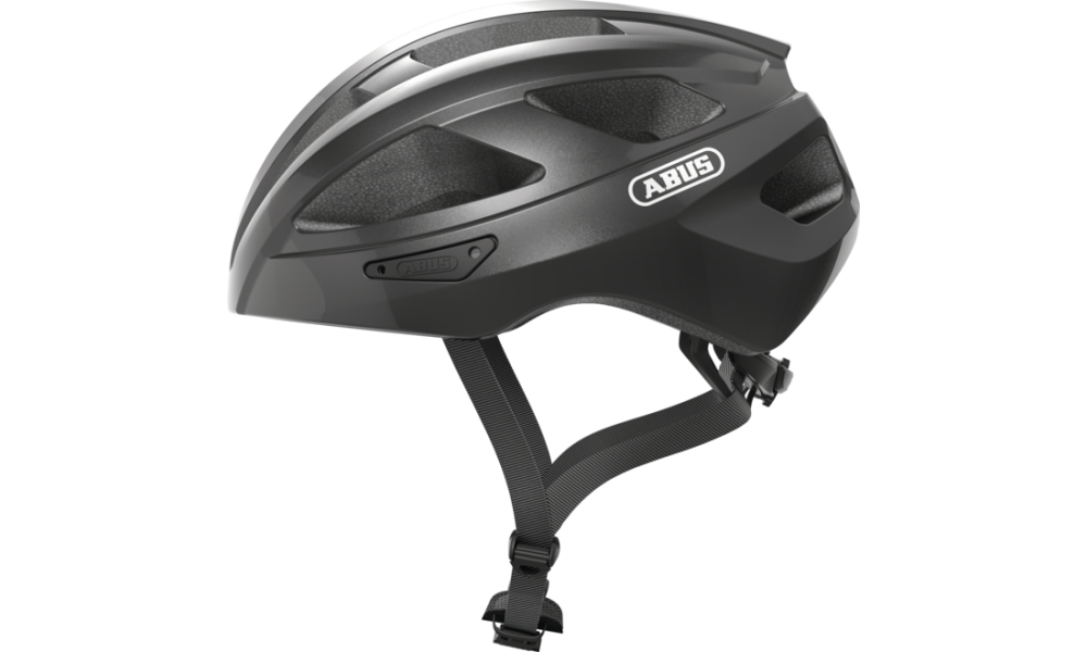 Kask rowerowy Abus Macator - tytanowy