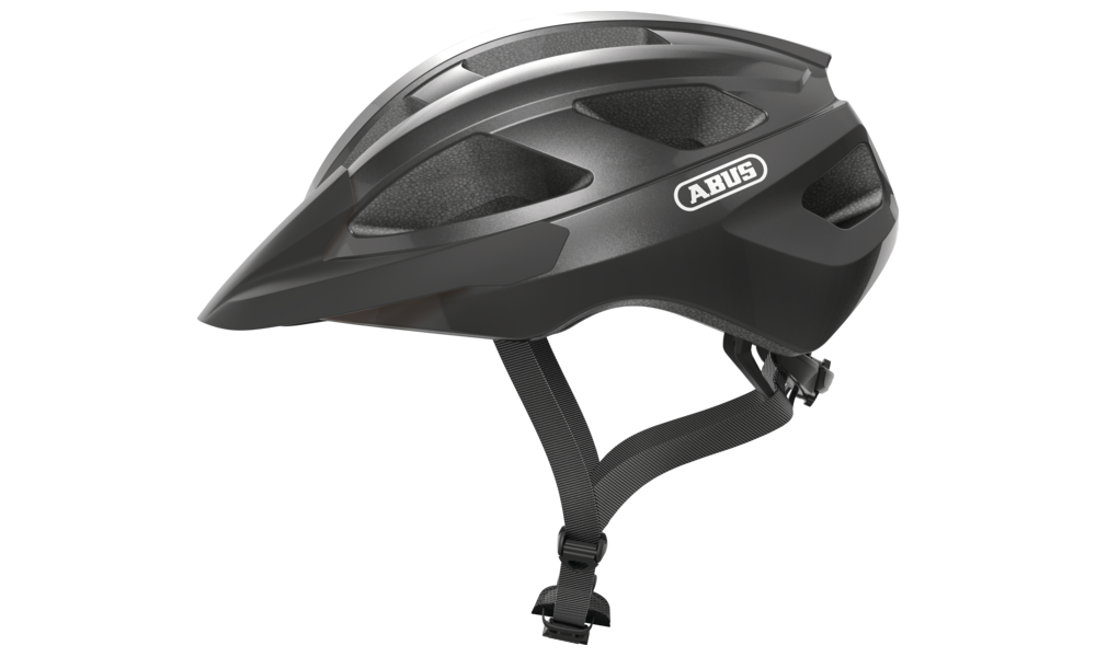 Kask rowerowy Abus Macator - tytanowy