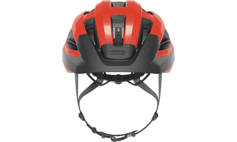 Kask rowerowy Abus Macator - pomarańczowy