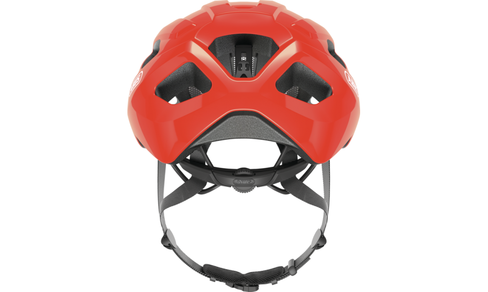 Kask rowerowy Abus Macator - pomarańczowy