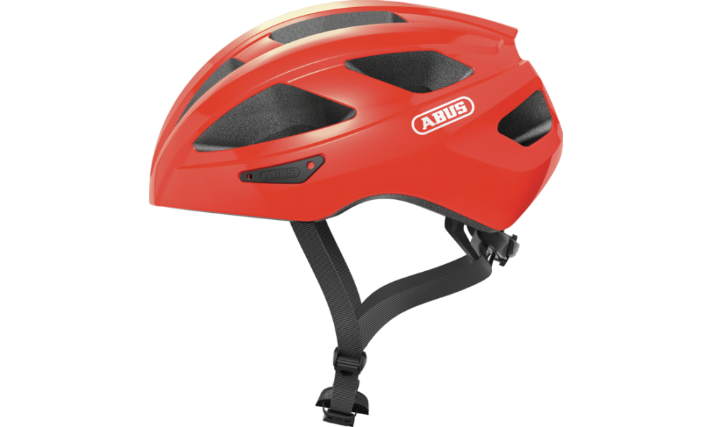 Kask rowerowy Abus Macator - pomarańczowy