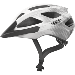 Kask rowerowy Abus Macator - biały-srebrny 2