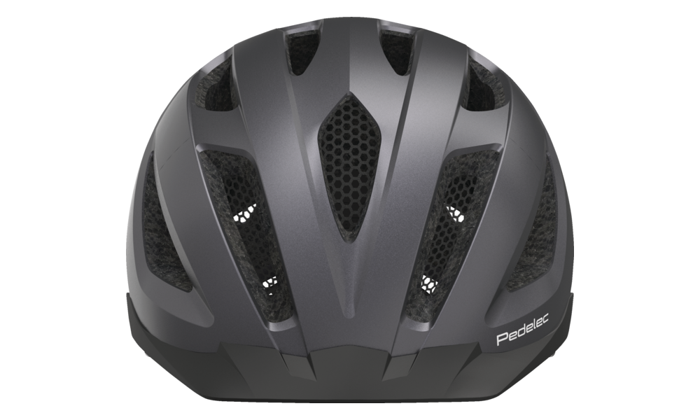 Kask rowerowy Abus Pedelec 1.1 - tytanowy