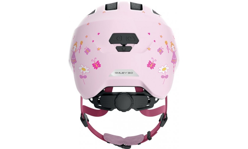 Kask rowerowy Abus Smiley 3.0 - jasny różowy