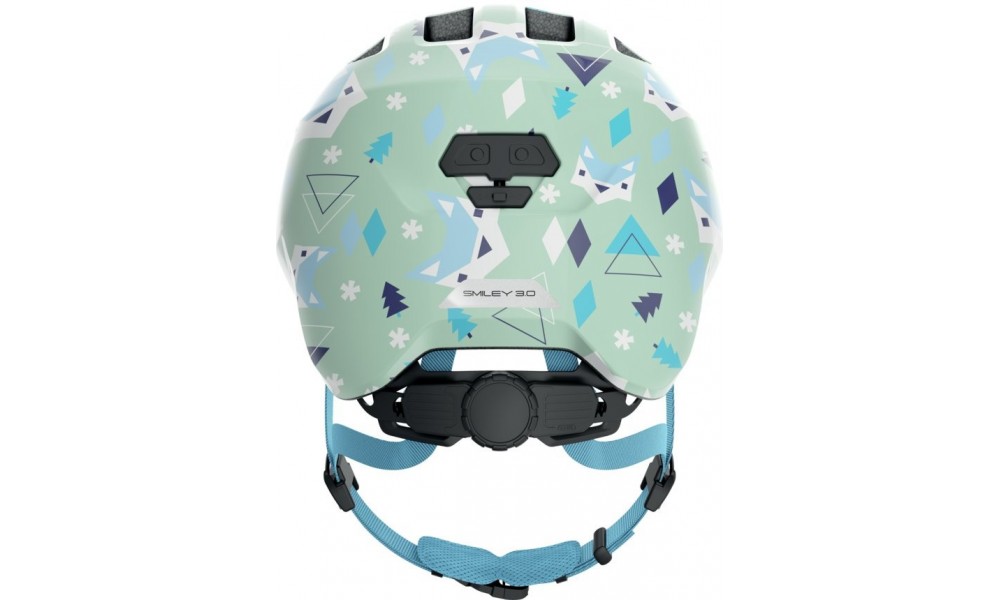 Kask rowerowy Abus Smiley 3.0 - miętowo-niebieski