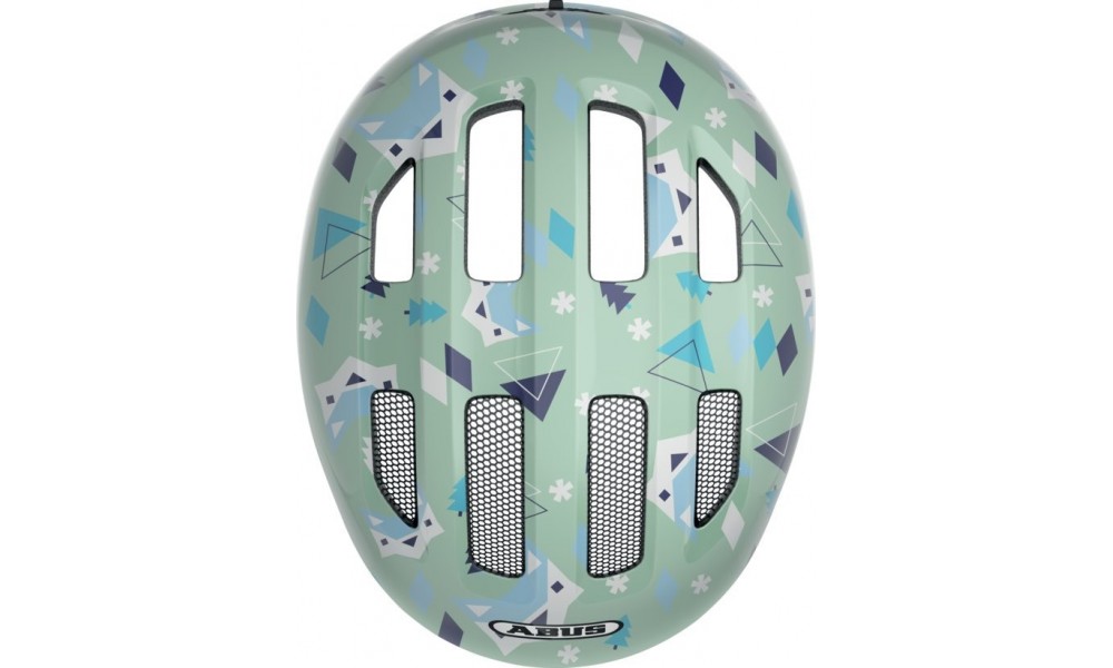 Kask rowerowy Abus Smiley 3.0 - miętowo-niebieski