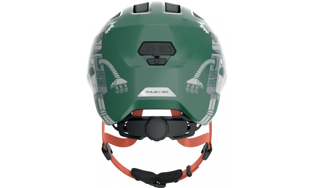 Kask rowerowy Abus Smiley 3.0 - ciemnozielony