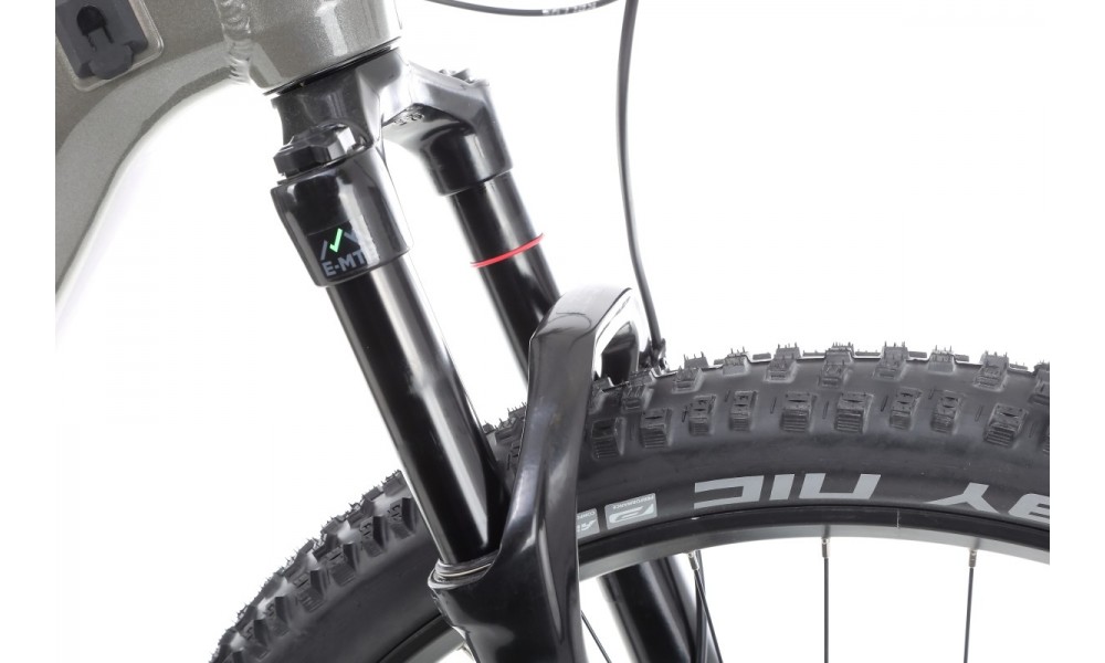 Rower górski elektryczny Kellys Tygon R90  Panasonic - szary-czarny