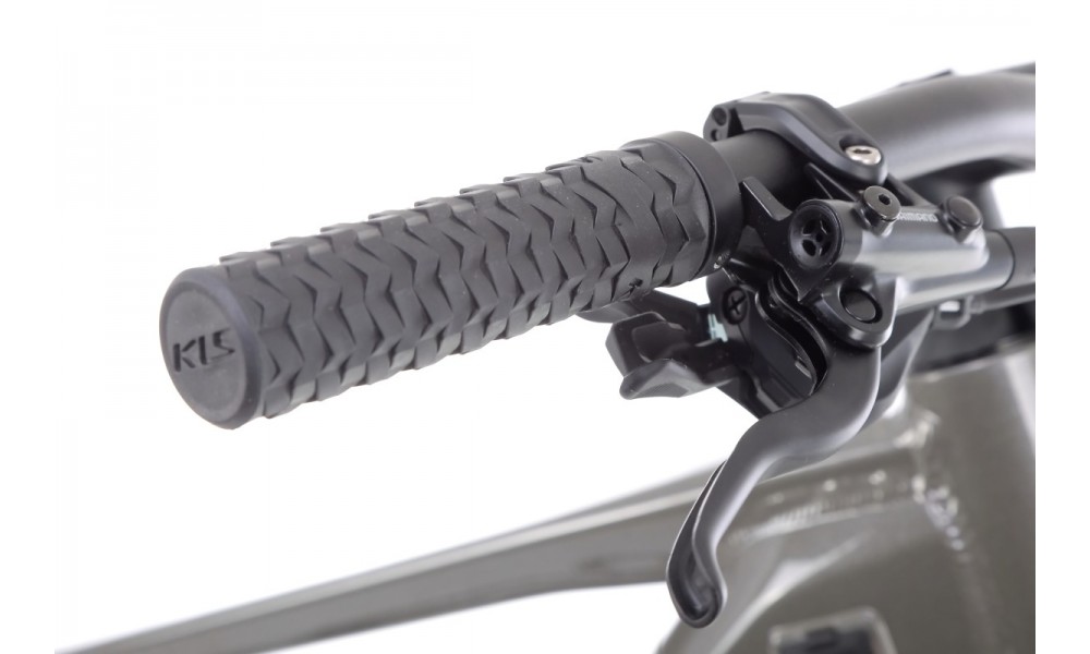 Rower górski elektryczny Kellys Tygon R90  Panasonic - szary-czarny