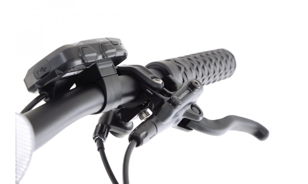 Rower górski elektryczny Kellys Tygon R90  Panasonic - szary-czarny