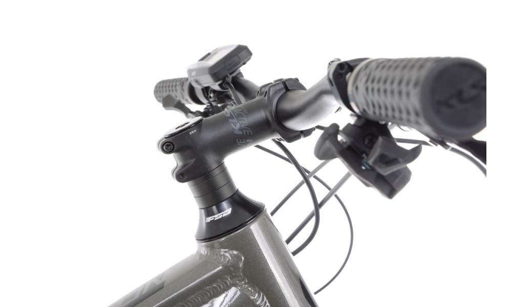 Rower górski elektryczny Kellys Tygon R90  Panasonic - szary-czarny