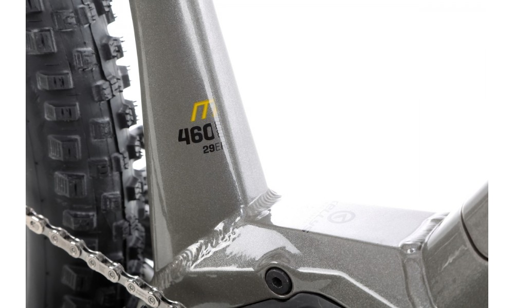 Rower górski elektryczny Kellys Tygon R90  Panasonic - szary-czarny