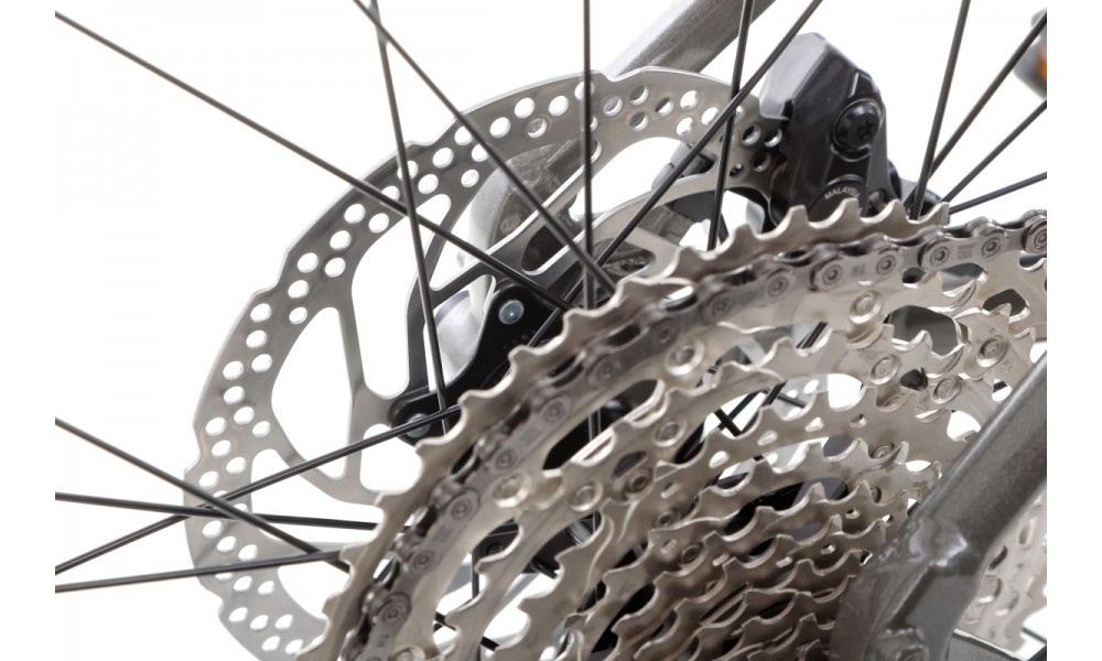 Rower górski elektryczny Kellys Tygon R90  Panasonic - szary-czarny