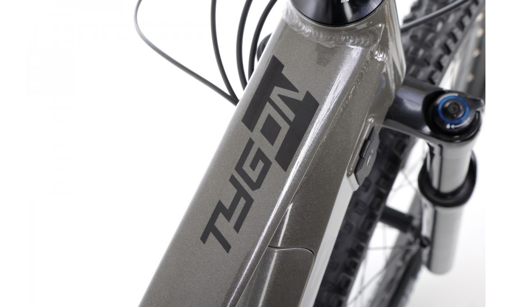 Rower górski elektryczny Kellys Tygon R90  Panasonic - szary-czarny