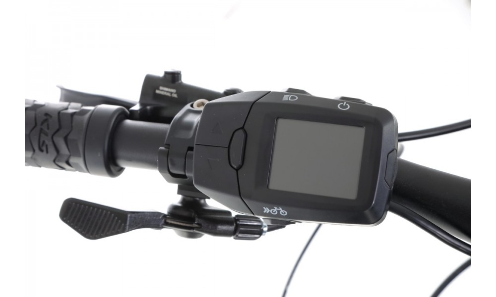 Rower górski elektryczny Kellys Tygon R90  Panasonic - szary-czarny