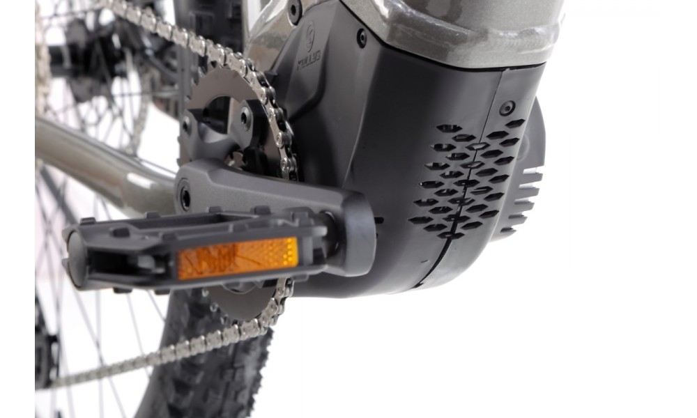 Rower górski elektryczny Kellys Tygon R90  Panasonic - szary-czarny