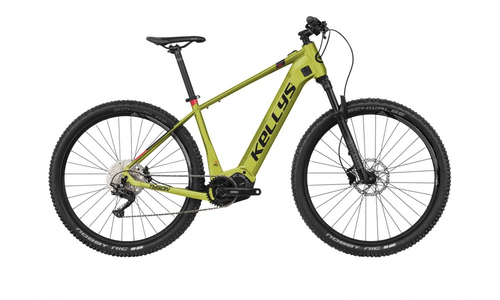 Rower górski elektryczny Kellys Tygon R50  Shimano STEPS - żółty-czarny