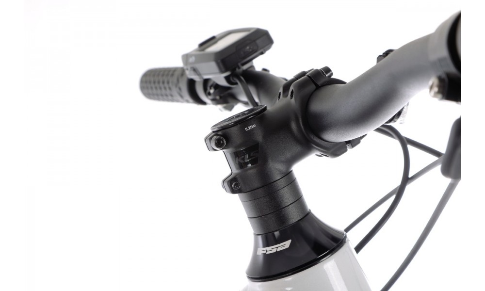 Rower górski elektryczny Kellys Tayen R50 LTD Panasonic - biały-czarny