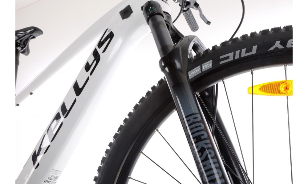 Rower górski elektryczny Kellys Tayen R50 LTD Panasonic - biały-czarny