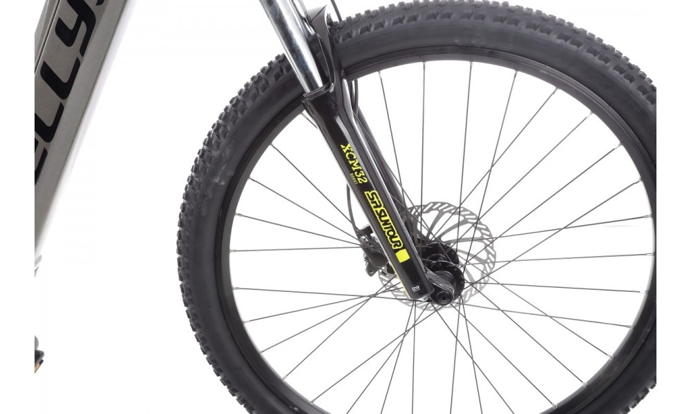 Rower górski elektryczny Kellys Tygon R10  Panasonic - szaro-czarny