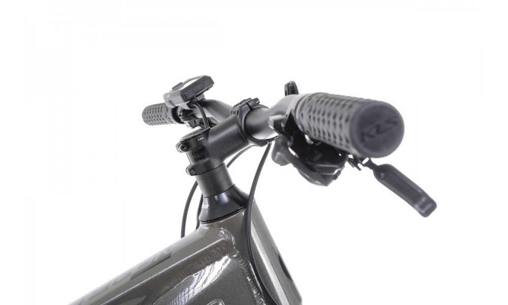 Rower górski elektryczny Kellys Tygon R10  Panasonic - szaro-czarny