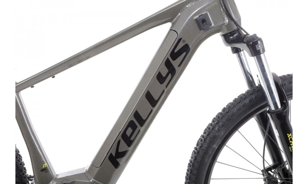 Rower górski elektryczny Kellys Tygon R10  Panasonic - szaro-czarny