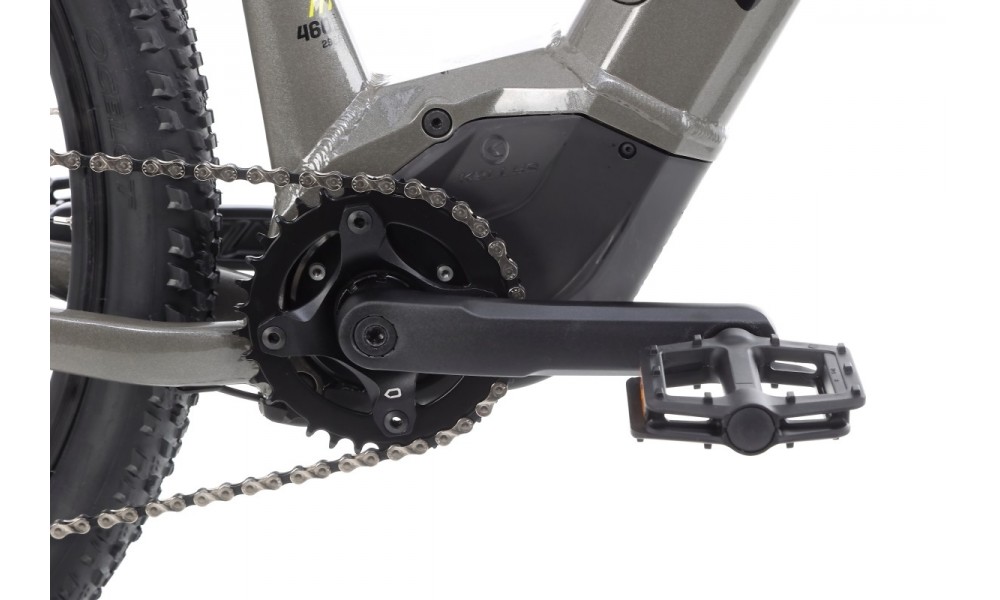 Rower górski elektryczny Kellys Tygon R10  Panasonic - szaro-czarny