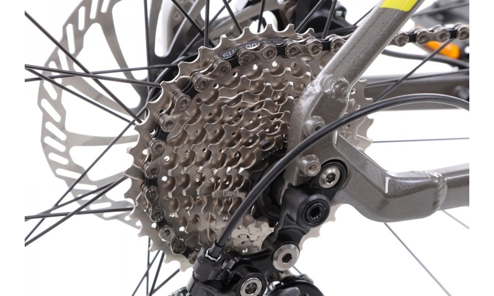 Rower górski elektryczny Kellys Tygon R10  Panasonic - szaro-czarny