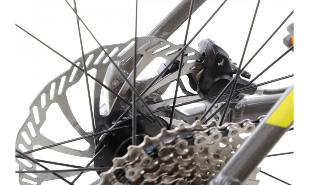 Rower górski elektryczny Kellys Tygon R10  Panasonic - szaro-czarny