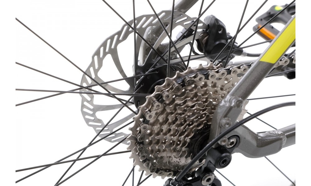 Rower górski elektryczny Kellys Tygon R10  Panasonic - szaro-czarny