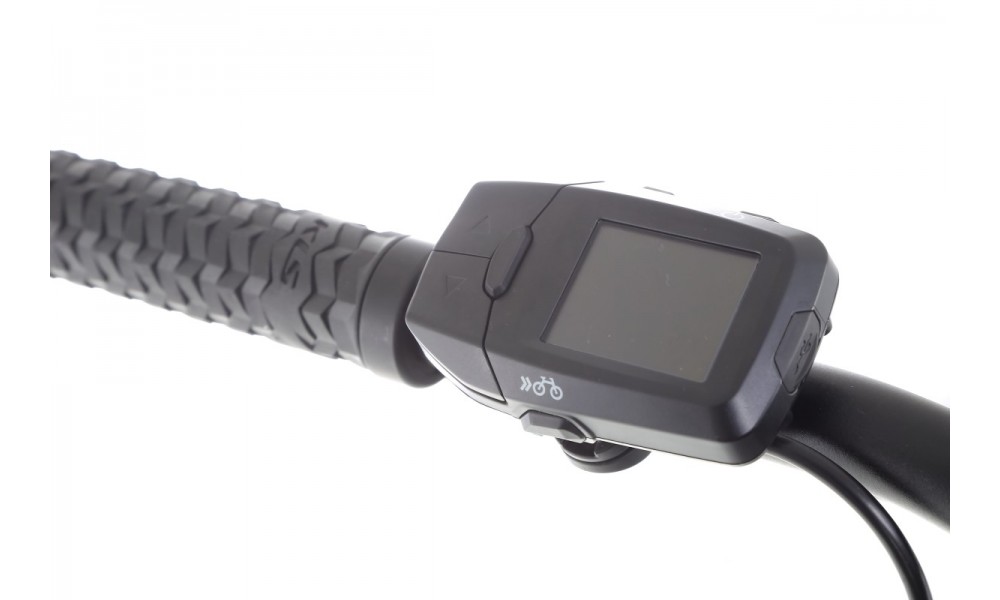 Rower górski elektryczny Kellys Tygon R10  Panasonic - szaro-czarny