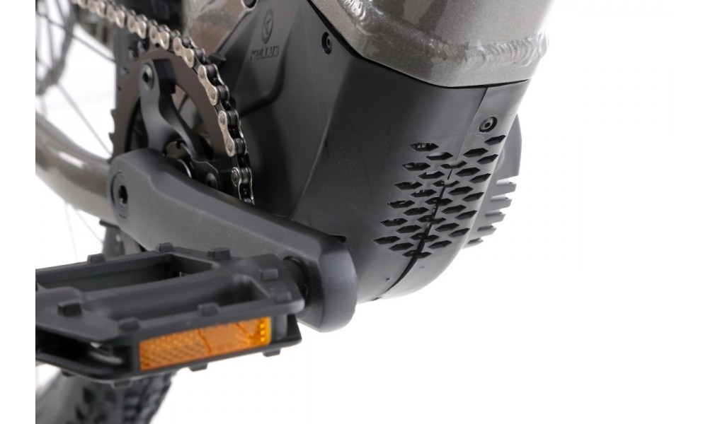 Rower górski elektryczny Kellys Tygon R10  Panasonic - szaro-czarny