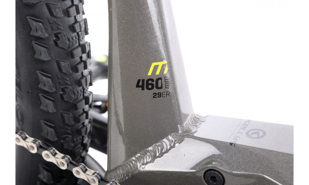 Rower górski elektryczny Kellys Tygon R10  Panasonic - szaro-czarny