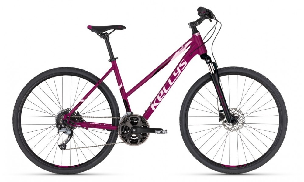 Rower crossowy Kellys Pheebe 10 - różowy