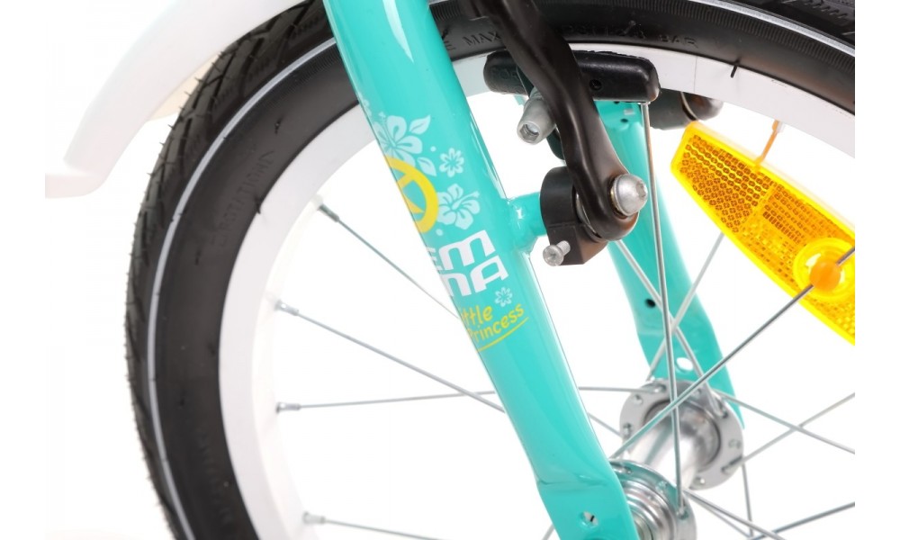 Rower dziecięcy Kellys Emma - miętowy-biały