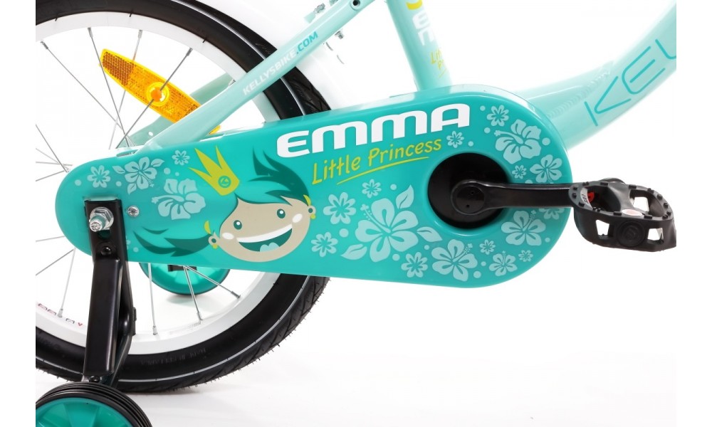 Rower dziecięcy Kellys Emma - miętowy-biały