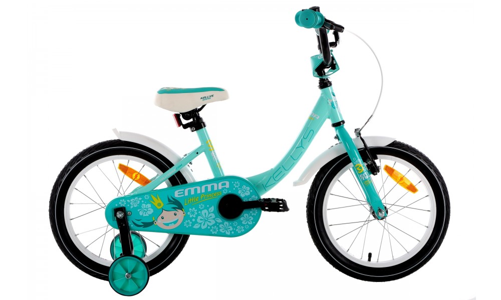 Rower dziecięcy Kellys Emma - miętowy-biały