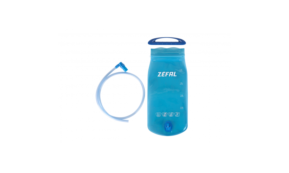 Plecak z bukłakiem 2 litry Zefal Z Hydro XC - szary-pomarańczowy