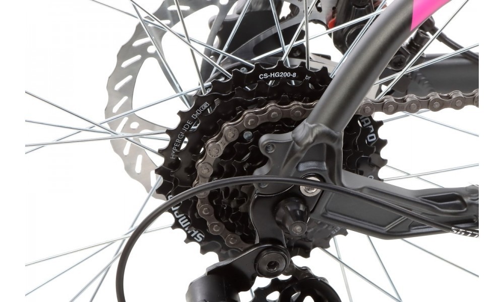 Rower górski Kellys Vanity 30 27,5 - czarny-czerwony