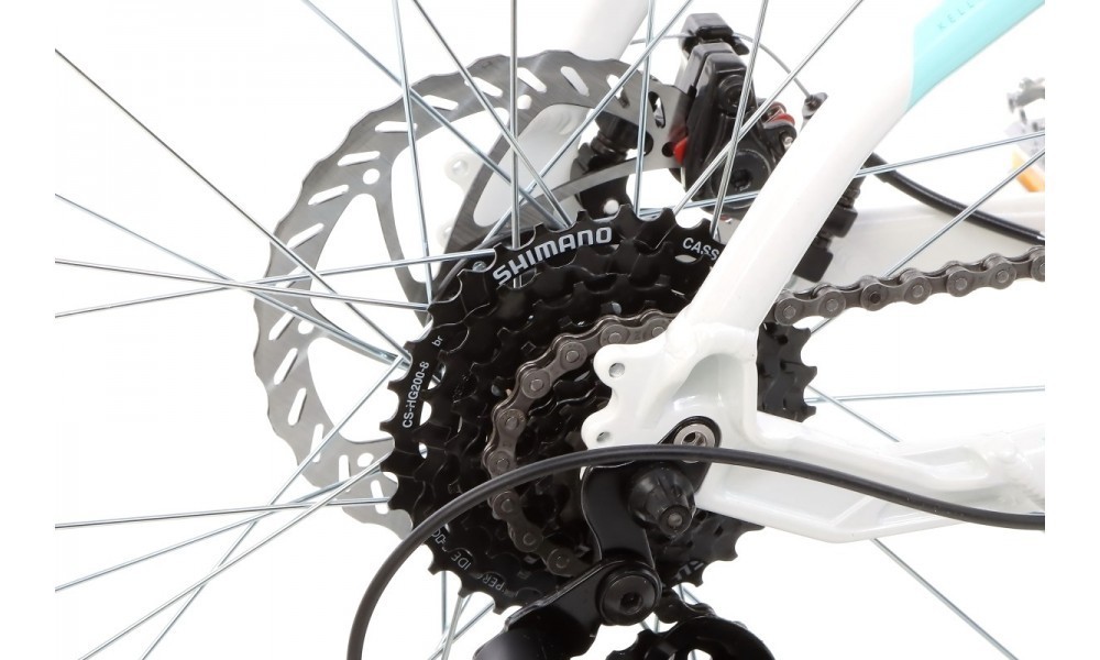 Rower górski Kellys Vanity 30 27,5 - biały-zielony