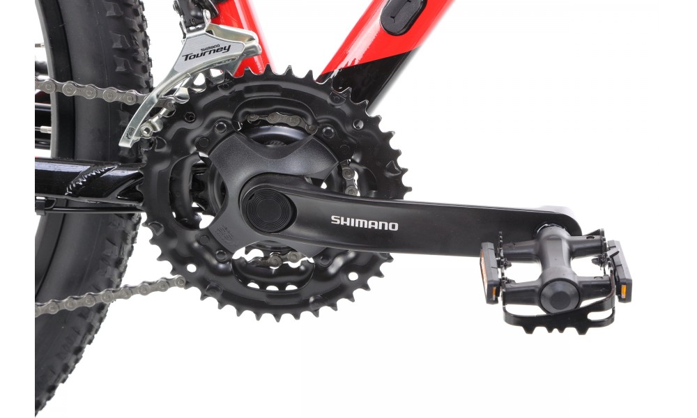 Rower górski Ghost Kato 27,5 AL U  - czarny-czerwony