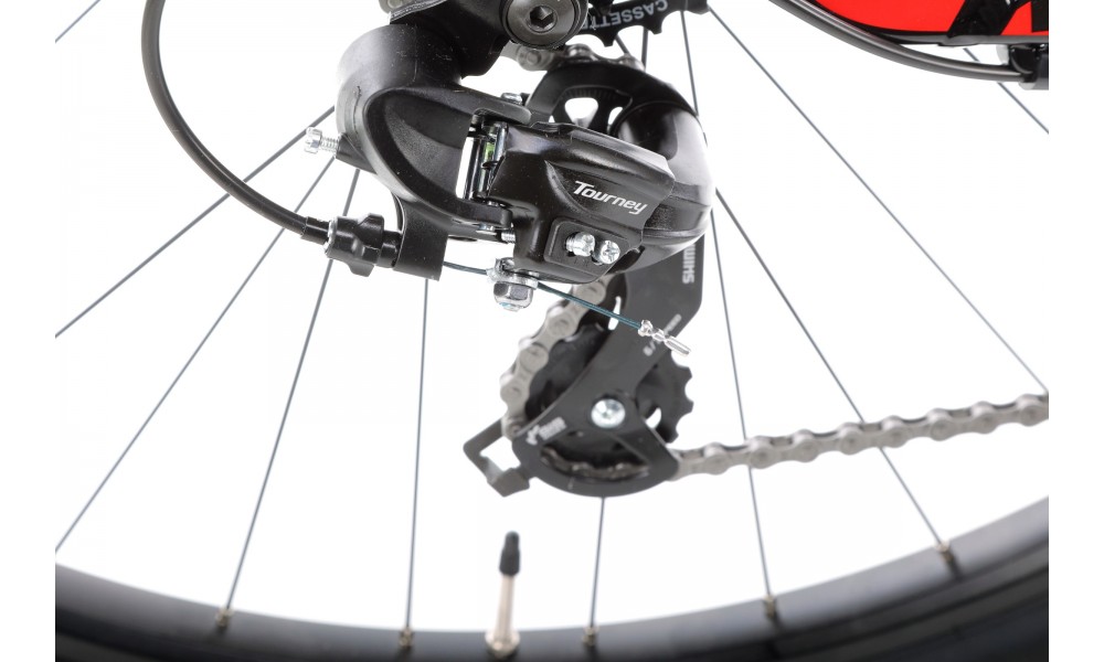 Rower górski Ghost Kato 27,5 AL U  - czarny-czerwony