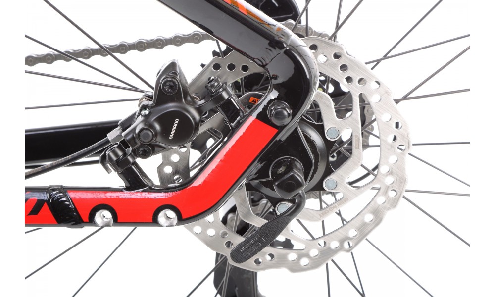 Rower górski Ghost Kato 27,5 AL U  - czarny-czerwony