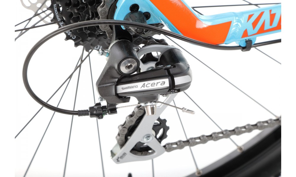 Rower górski Ghost Kato Essential 27,5 - niebieski-pomarańczowy