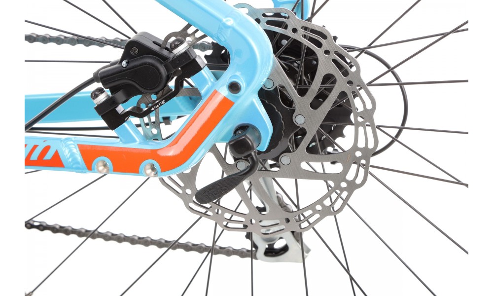 Rower górski Ghost Kato Essential 27,5 - niebieski-pomarańczowy