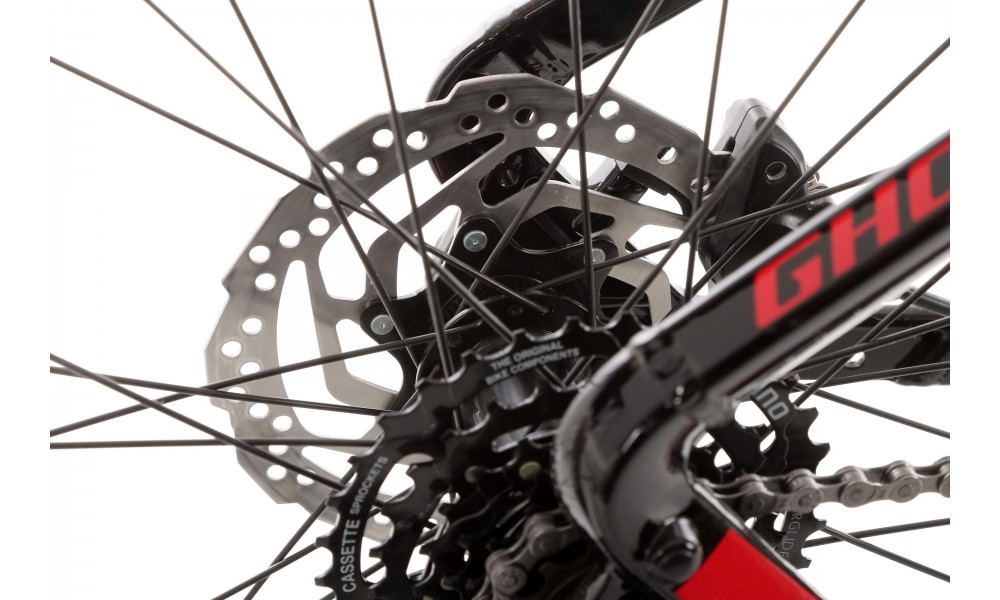 Rower górski Ghost Kato 29 AL U - czarny-czerwony