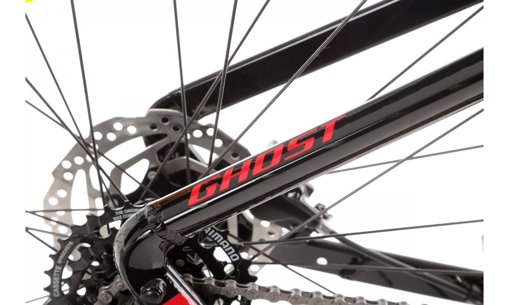 Rower górski Ghost Kato 29 AL U - czarny-czerwony
