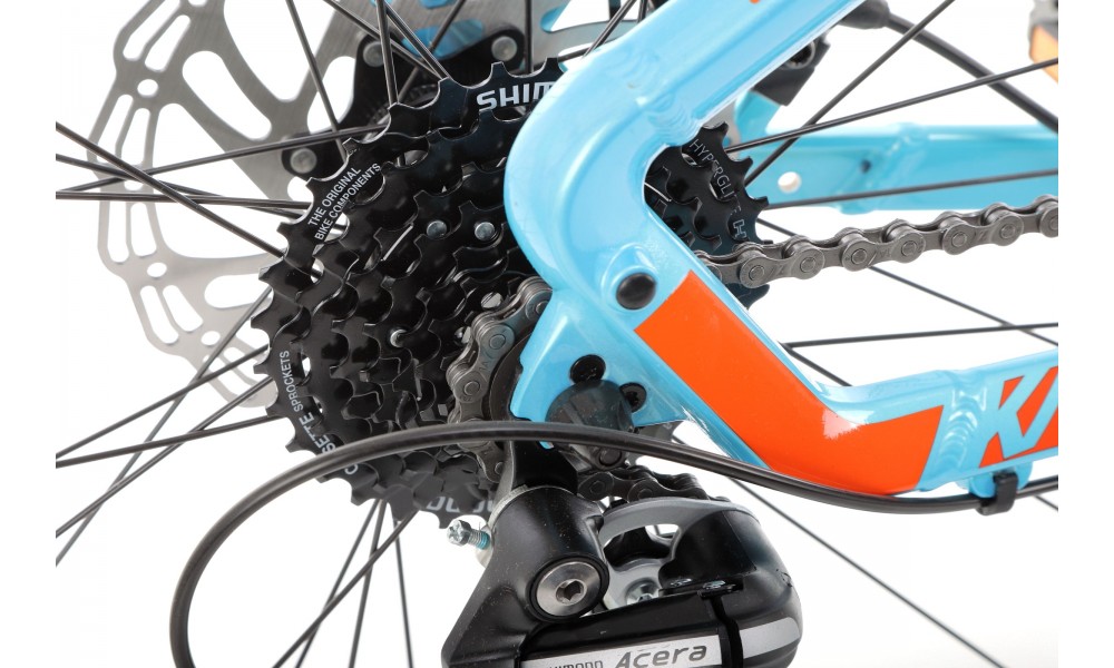 Rower górski Ghost Kato Essential 29 - niebieski-pomarańczowy