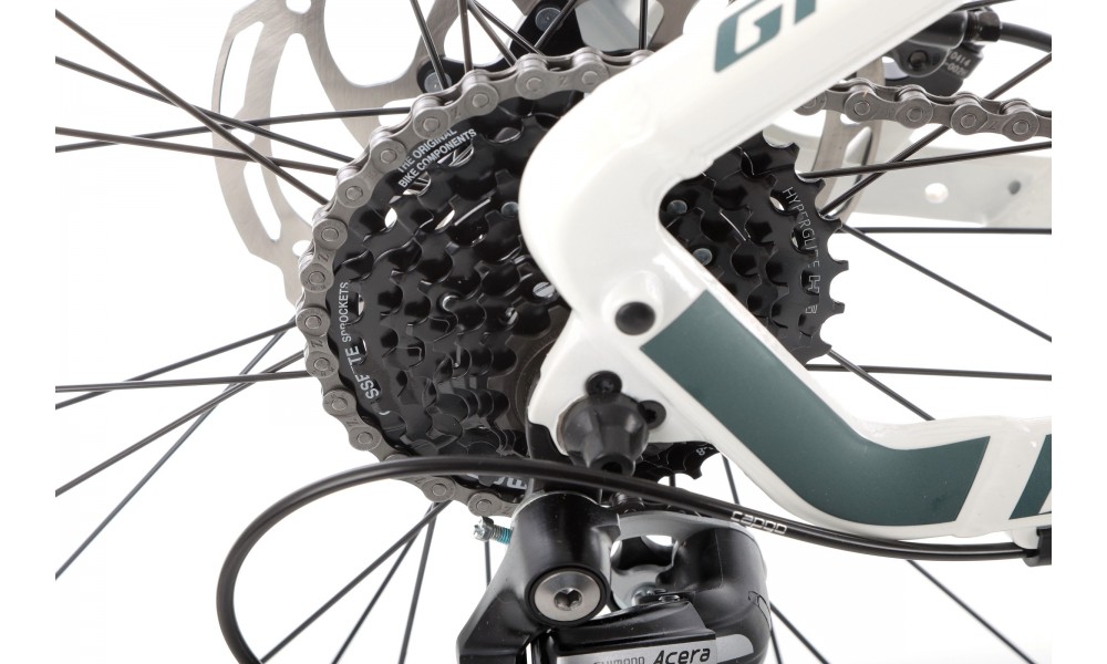 Rower górski Ghost Lanao 27,5 Essential  - biały-zielony