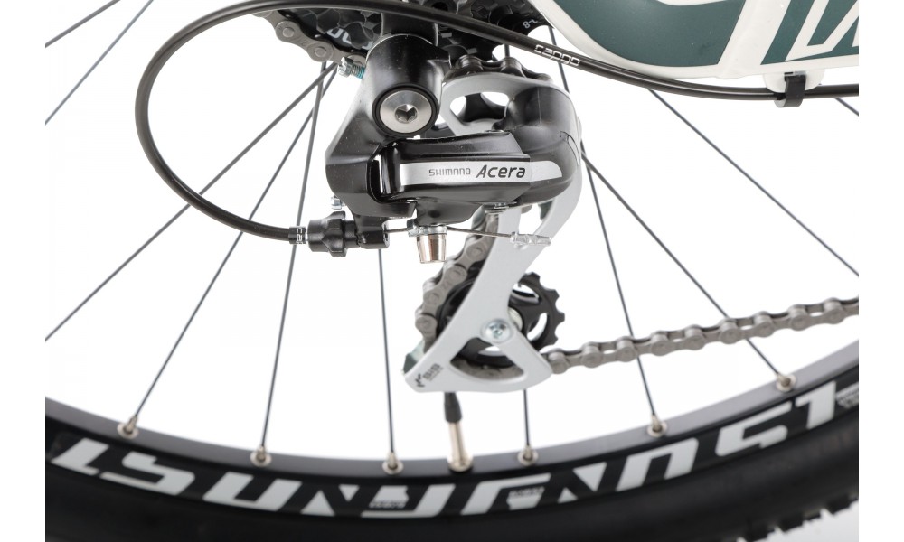 Rower górski Ghost Lanao 27,5 Essential  - biały-zielony